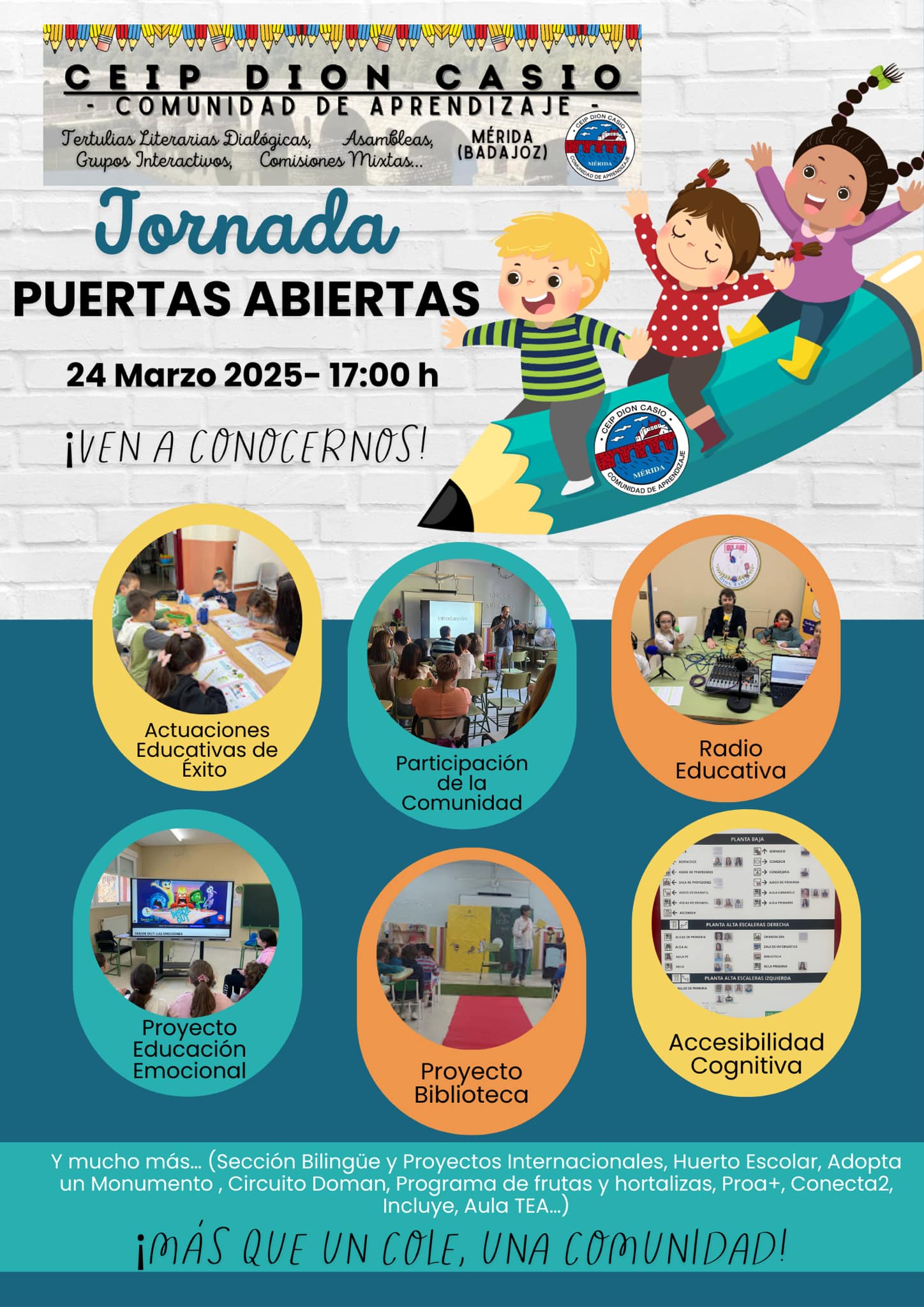 Cartel Jornada Puertas Abiertas